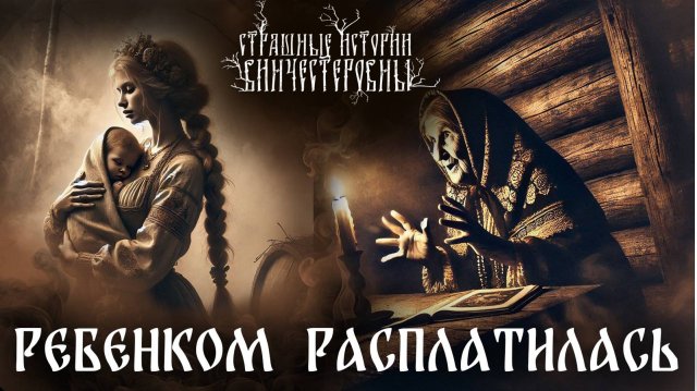Страшная история "Ребенком расплатилась"