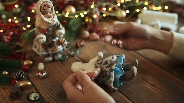 DIY Ватная игрушка своими руками