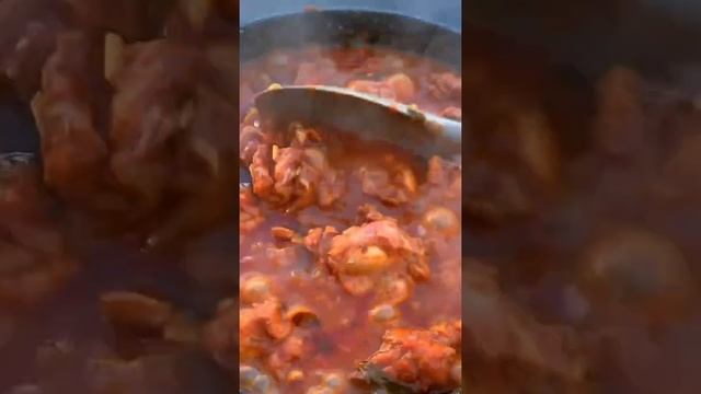 Muttasurkka and chicken chicken curry with coconut milk #shorts #youtubeshorts #food shorts