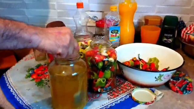 Горький перец 🌶на зиму с медом🍯