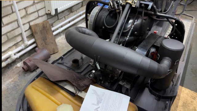 Резонатор на снегоход Буран