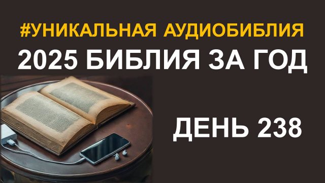 День 238. Библия за год. Библейский ультрамарафон портала «Иисус»
