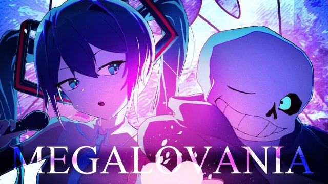 【UNDERTALE au】Megalovania Swing feat | Хацунэ Мику, Нацуиро Карин