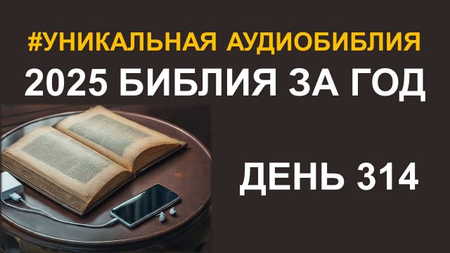 День 314. Библия за год. Библейский ультрамарафон портала «Иисус»