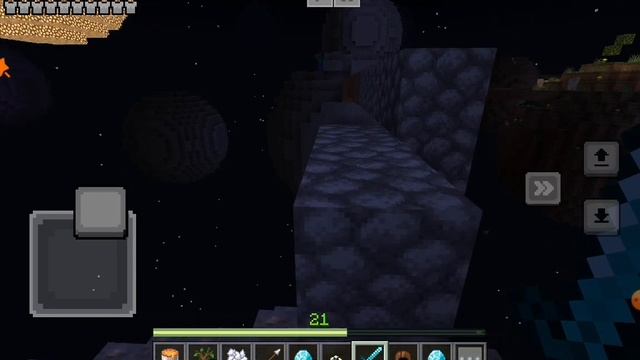 мы играем в майнкрафт на круглых мирах