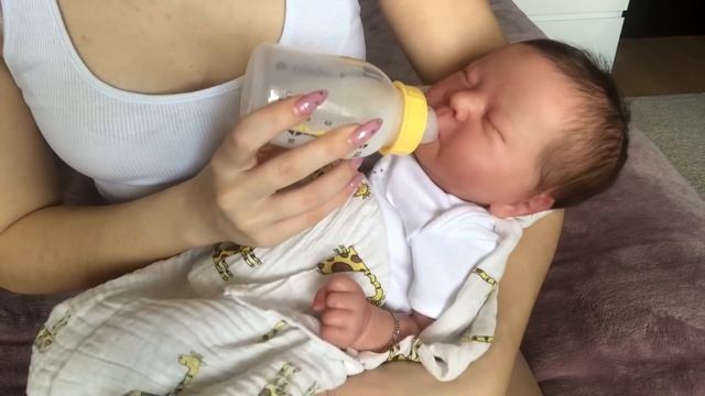Morning with reborn baby  Утро с реборном Луи