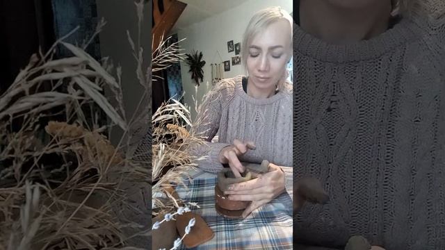 лепка из глины