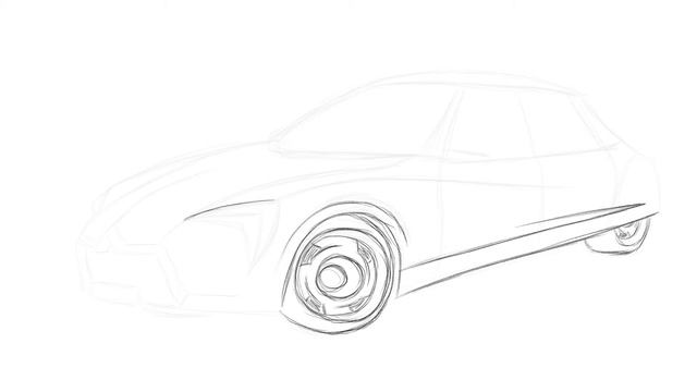 Time-Lapse Drawing: Citroen DS Redesign in Adobe Fresco