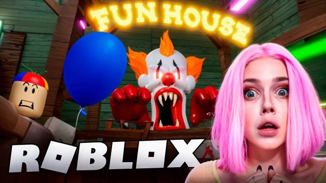 ПАРК АТТРАКЦИОНОВ С КЛОУНАМИ ПОПРОБУЙ НЕ ЗАПЛАКАТЬ! СТРАШНЫЙ ХОРОРР В ROBLOX