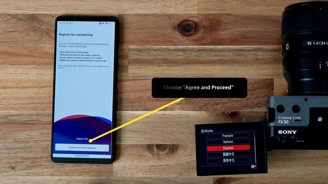 Tutorial | How to use Creators' App (Android) with your camera | Sony | Creators' Cloud