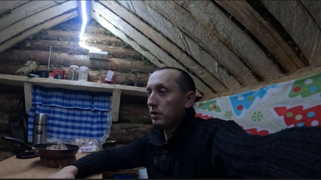 Промысловая охота на куницу. Быт в избушке. Первый трофей...