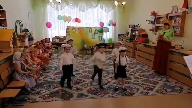 Танец  "Морячки" мл. гр. Детский сад "Бабочка" г.Новокуйбышевск