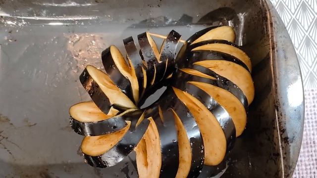 Кружевные баклажаны) Необычный рецепт того, что приготовить семье)