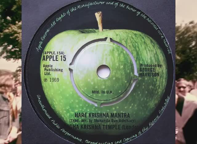 Харе Кришна Мантра - Хит-Рекорд 1969 - Лондон