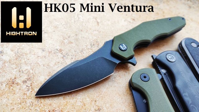✅ NEW HIGHTRON HK05 Mini Ventura - Budget edc Harpoon!