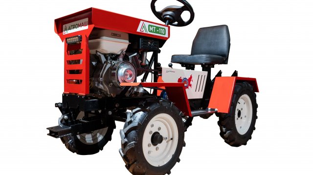 Наш опыт использования минитрактора Агромаш МТ-110
Замена шкива, Электрика