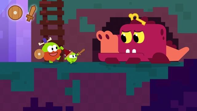 Приключения Ам Няма - Кусь Ням - Семейный платформер (Эпизод 159)