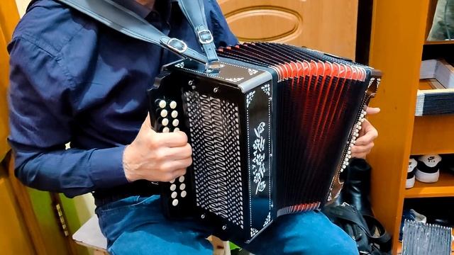 Коробочка на гармони 3 аккорда 300 песен как ученик играет в гостях у мастера на гармошке Тула