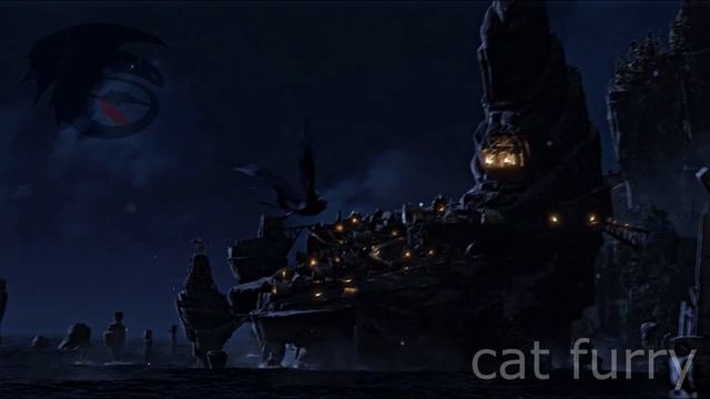 Беззубик и Дневная Фурия "Ночь на облаках" (6,400+)