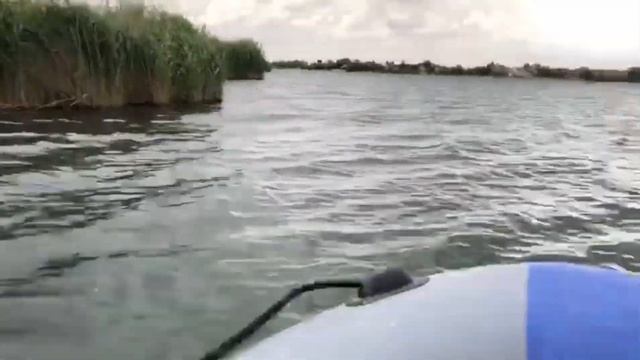 лодочный мотор ХАНКАЙ 6 обкатка на воде. ШАХТЫ