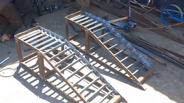 Рампа для авто своїми руками.