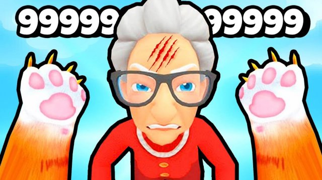 ЭВОЛЮЦИЯ НЕПОСЛУШНОГО КОТА, ПОЦАРАПАЛ БАБУЛЮ!
