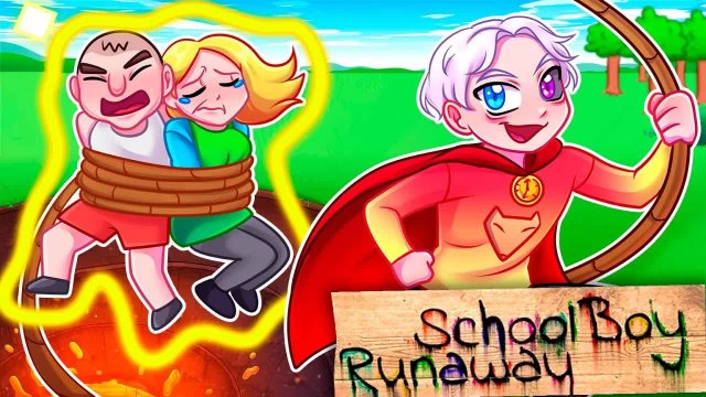 😨 Майнкрафт но Я ОСТАНОВИЛ ВРЕМЯ и СПАС ЗЛЫХ РОДИТЕЛЕЙ в SCHOOLBOY RUNAWAY!