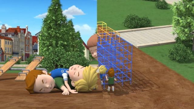 Штодзённая бяспека з Эмбер (Daily life Safety with Amber) – 01 Як бяспечна гуляць на пляцоўцы