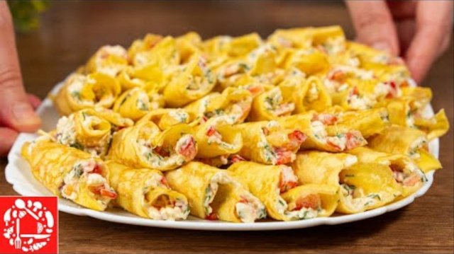 Беру яйца и готовлю Гениальную закуску! Вкусный рецепт из простых продуктов!