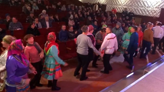 Марийский танец После концерта Мишкино2020. Видео Василия Хайбуллина