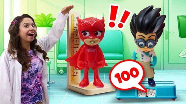 Игрушки в детском садике – Дети на медицинском осмотре! Веселые игры для детей