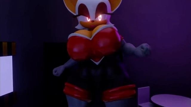 Sexy rouge the bat giantess growth