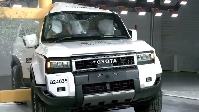 Краш- тест Toyota Land Cruiser - Prado 2025 краш тест Crash Test