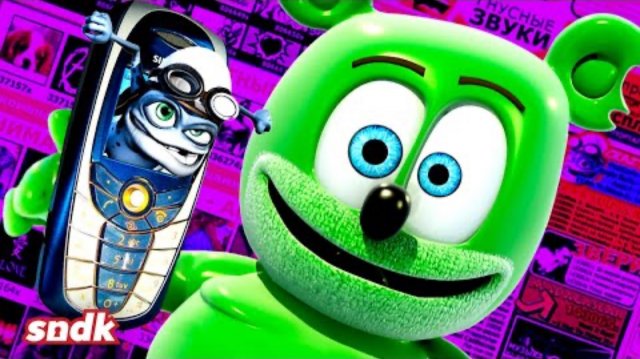 Странные герои рингтонов 2000х  История Crazy Frog Гуммибера и других