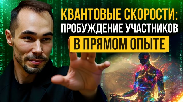Опыт пробуждения участников сообщества с прямом эфире