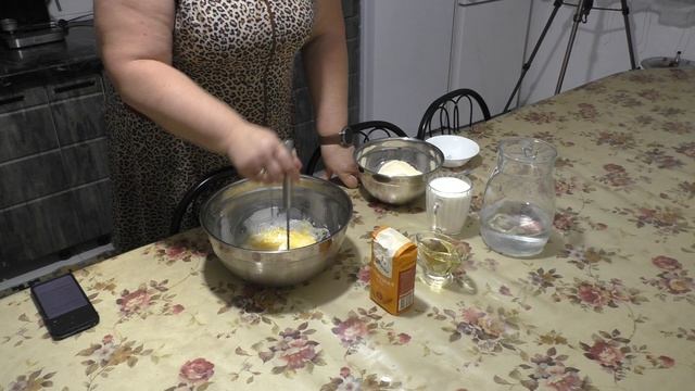Мама и 14 детей - Отдых в горах Домбай - Блинчики с кукурузной муки
