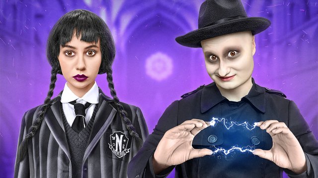 Уэнсдей и Дядюшка Фэстер !