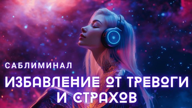 СИЛЬНЫЙ САБЛИМИНАЛ ПРОТИВ ТРЕВОГИ И СТРАХОВ