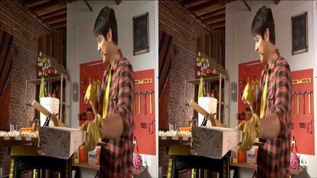 3D ролик видеоролик 3d очки 3д