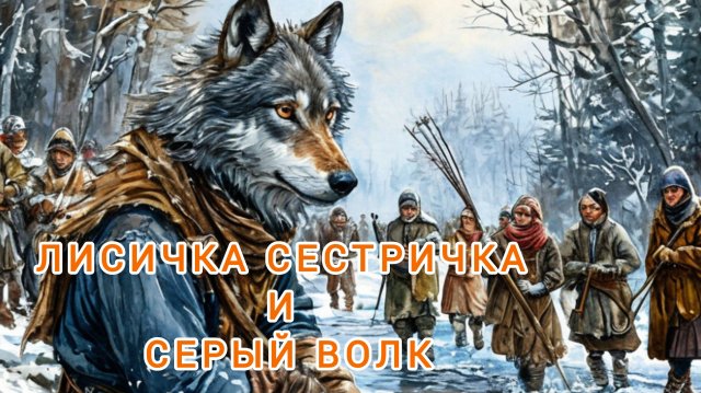 Аудиосказка Лисичка сестричка и серый волк