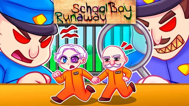 😨 Майнкрафт но Я УМЕНЬШИЛСЯ и СБЕЖАЛ ИЗ ТЮРЬМЫ в SCHOOLBOY RUNAWAY