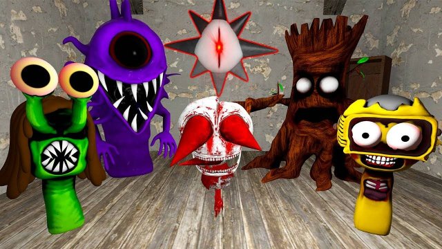 НОВАЯ ФАЗА ХОРРОР СПРУНКИ В ГРЕННИ ОНЛАЙН - New Phase Horror Sprunki Granny Online Garry's Mod