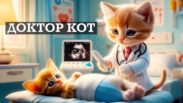 Мультик про котенка | Песенка про котенка ДОКТОРА | Животные