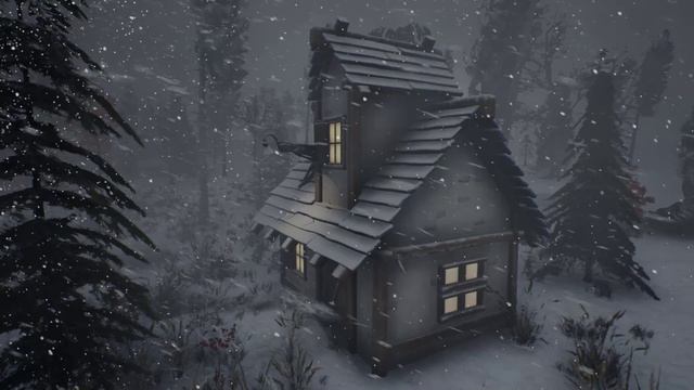 Звуки кружащегося ветра и свирепая метель | Резкий снежный покров и экстремальный зимний ветер