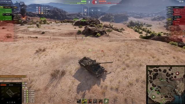 [Fermani wot] * TVP T 50/51 Как в индийском боевике! такого финала никто не ожидал в бою wot