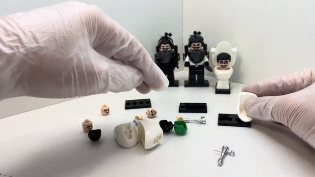 Распаковка фигурок скибиди туалет 2 часть , забудьте про оригинальное лего , неоригинал лучше!
