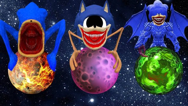 МЫ НАШЛИ ПЛАНЕТА ШИН СОНИК ПОЖИРАТЕЛЬ EYX ДЕМОН SONIC TAPES EATER PLANETS Garry's Mod