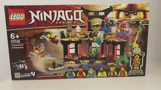 ОБЗОР ЛЕГО НИНДЗЯГО 71735 Турнир Стихий LEGO NINJAGO LEGACY Tournamet of Elements