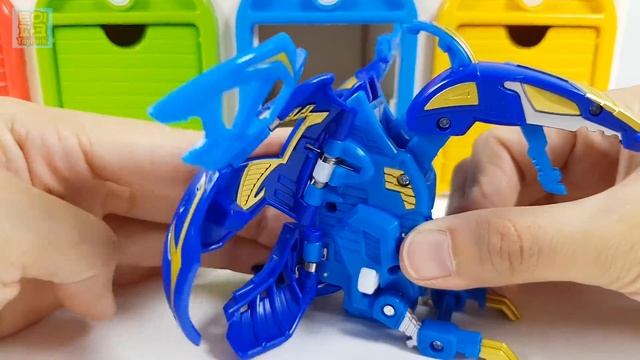 Transforming From Eggs to dinosaurs Hello Carbot New Egg Kung TytaKung Robot Toys