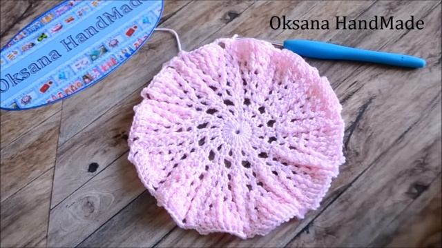 Самый заказываемый БЕРЕТ на Весну и Лето \\ вязание крючком
